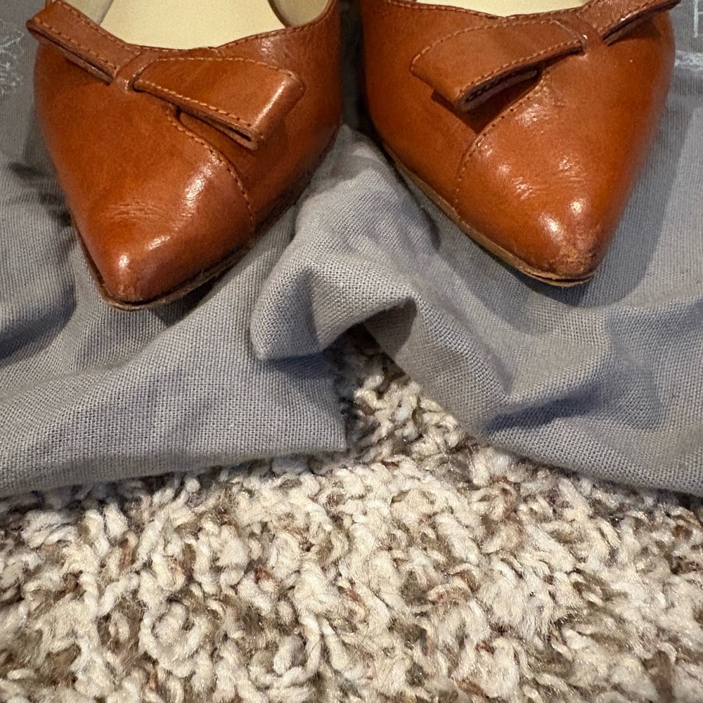 Sarah Flint Natalie Flats Sz 36 Brown - Picture 8 of 9